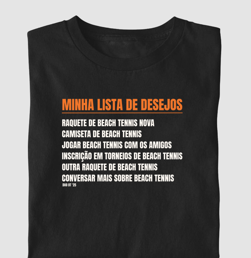 Minha Lista De Desejos