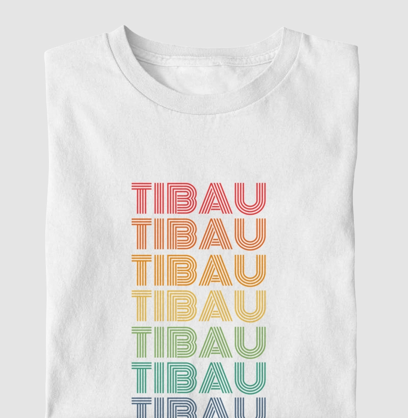 Tibau Letreiro Retrô
