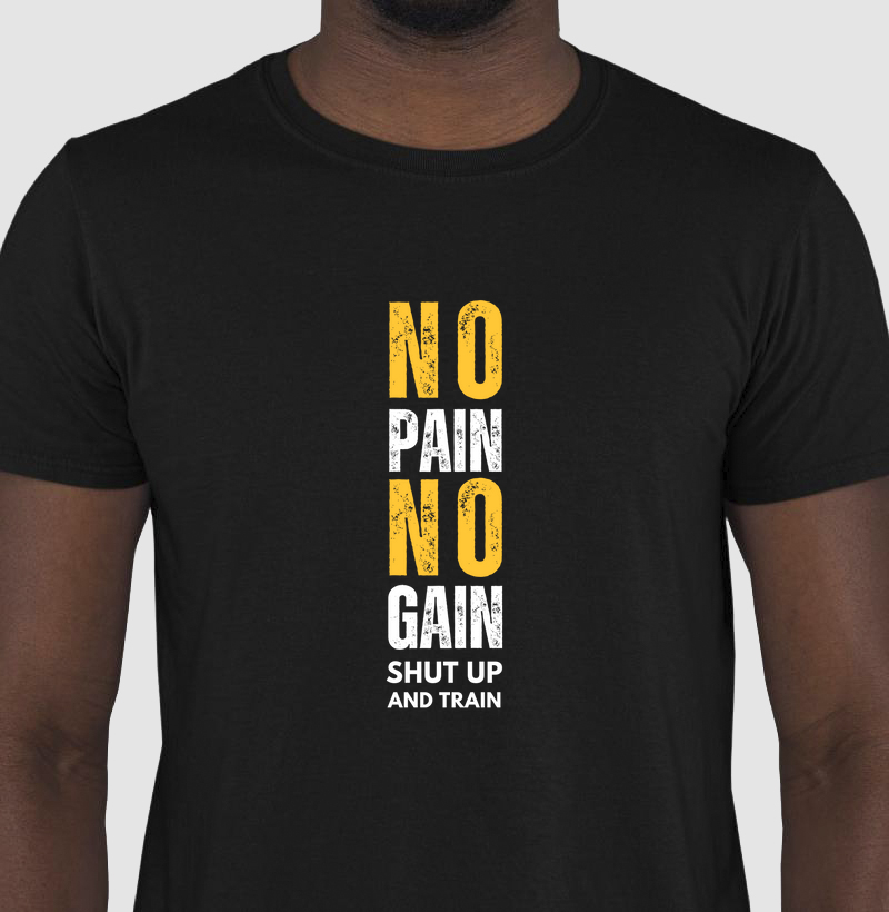 Camiseta No pain No gain