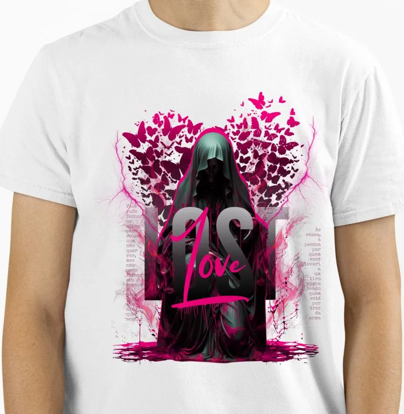 Camiseta- Masc & Fem l Art Lost Love