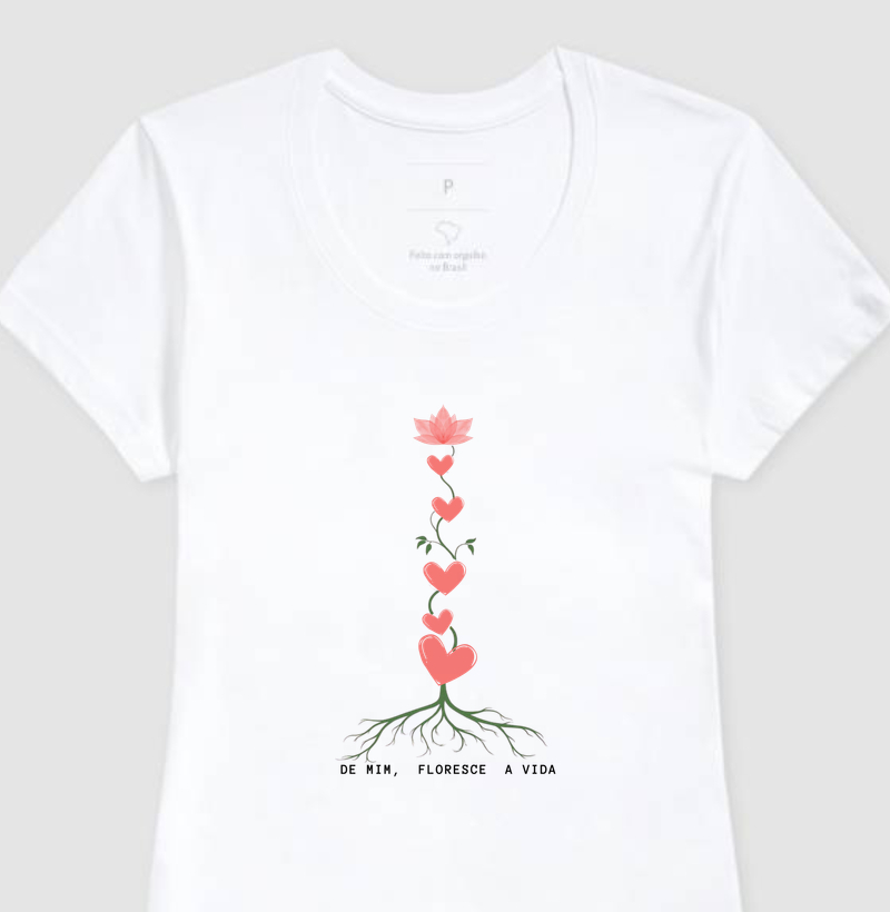 De mim, floresce a vida