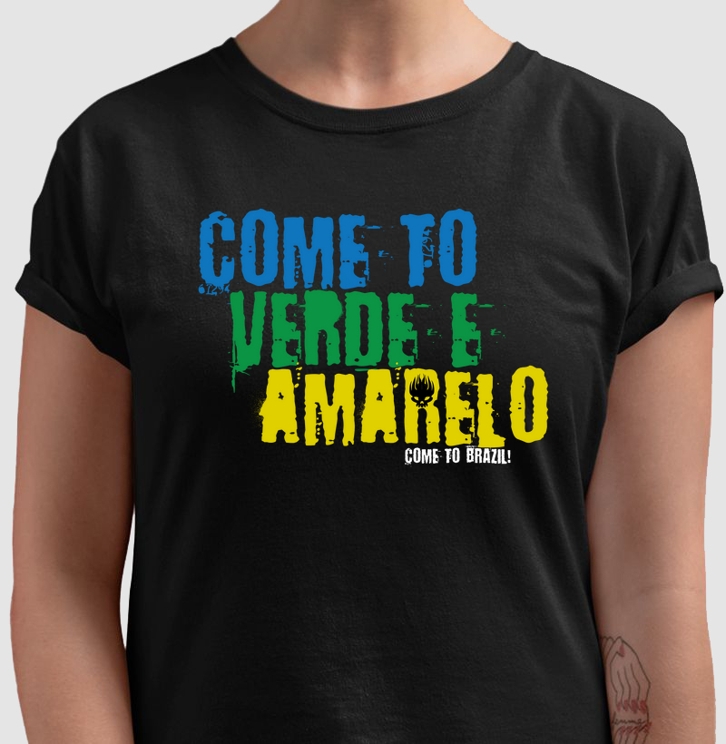 Camisa Offspring - come to brazil