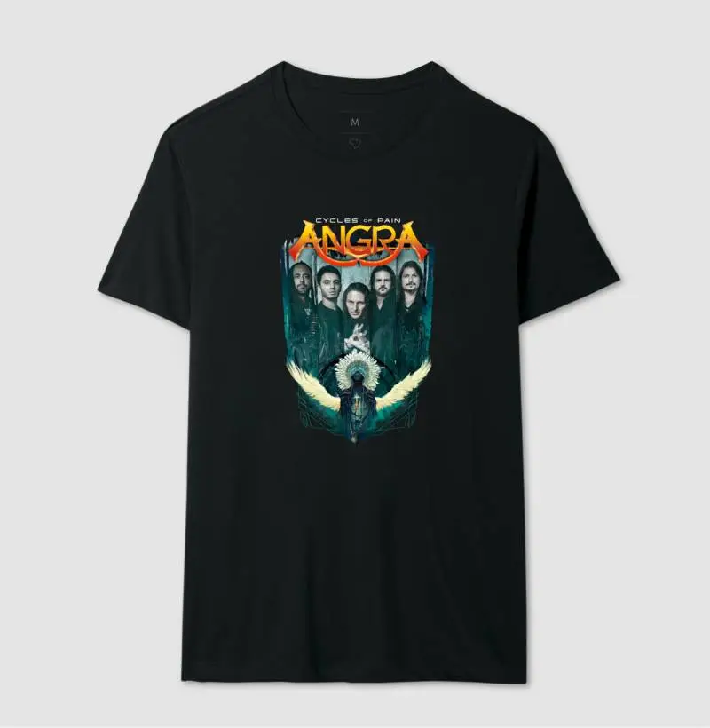 Camiseta Angra Integrantes - Cycles of Pain