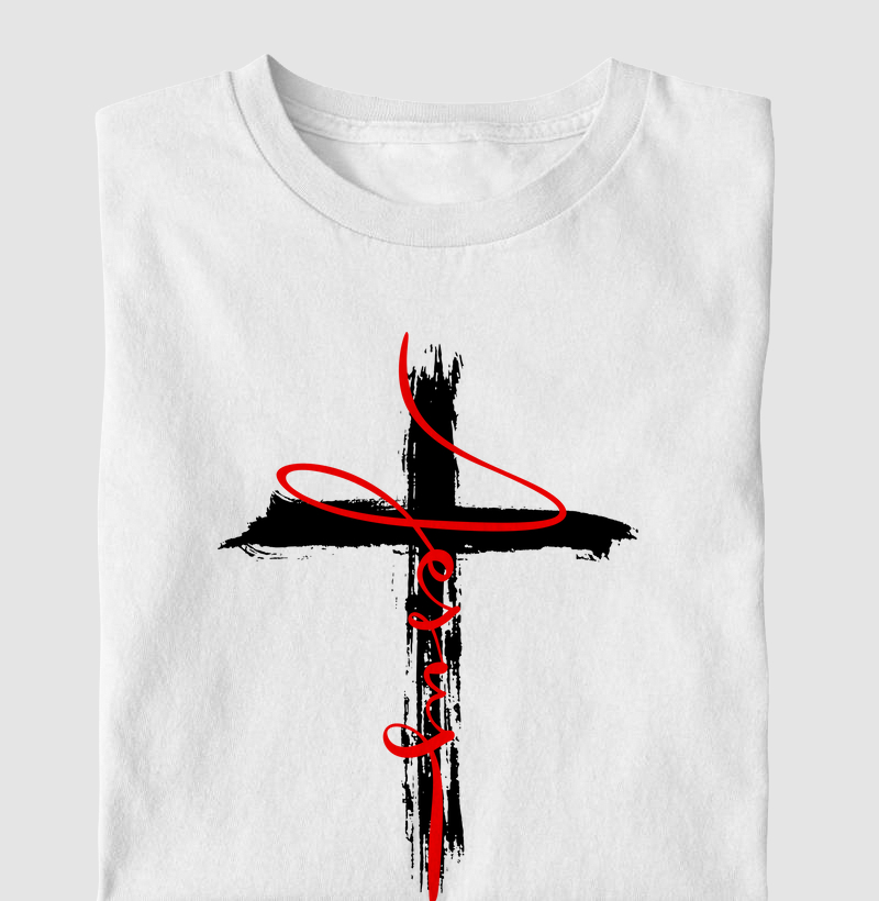✝️ A Cruz que nos deu vida Foi ali que o amor venceu para sempre.