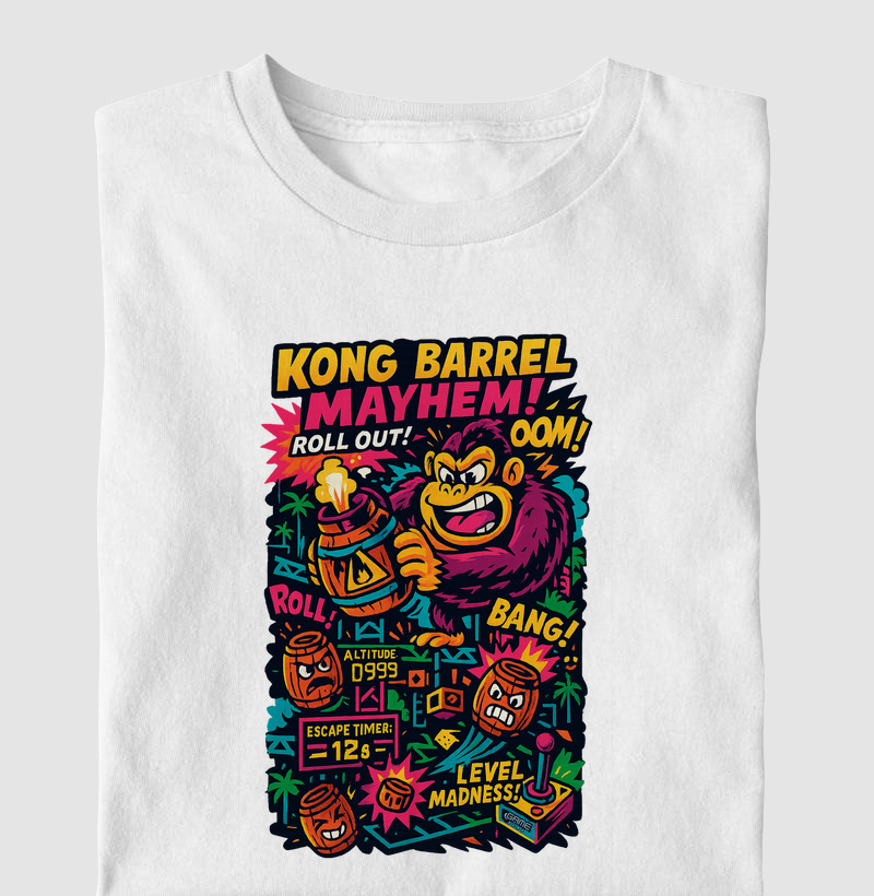 Kong Barrel Mayhem PopAtari Collection