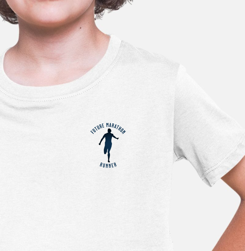 Future marathon runner
