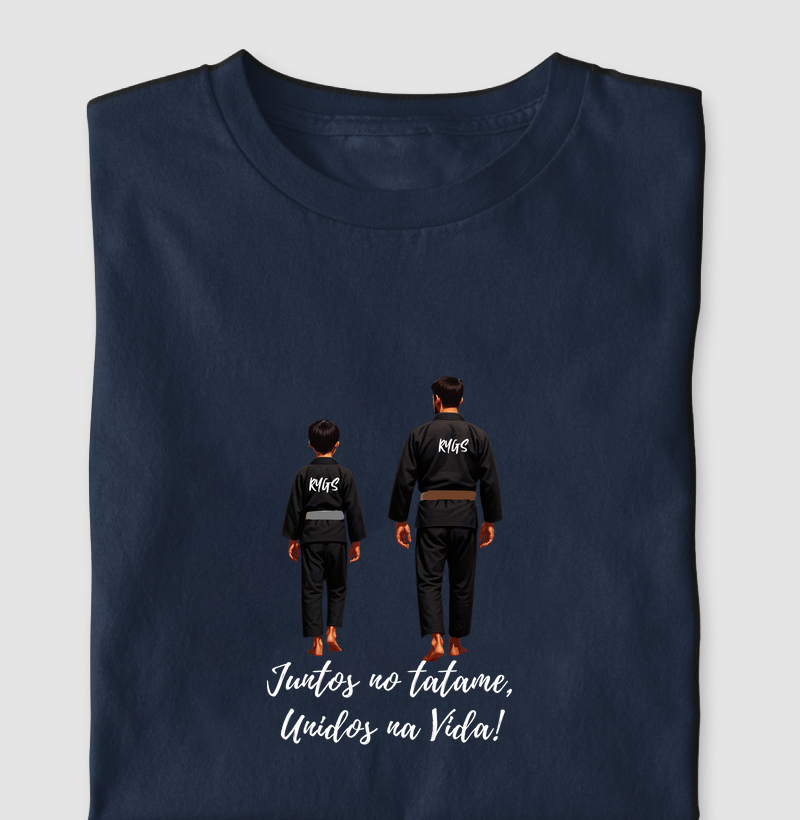 Pai Marrom e fiho cinza