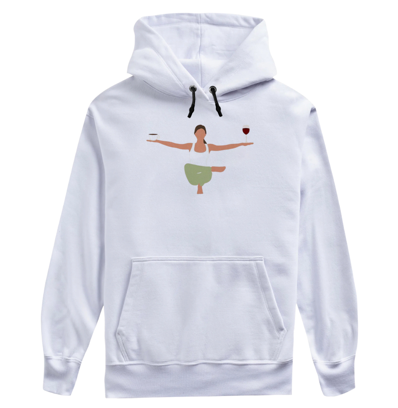 Camiseta Yoga x Café e Vinho