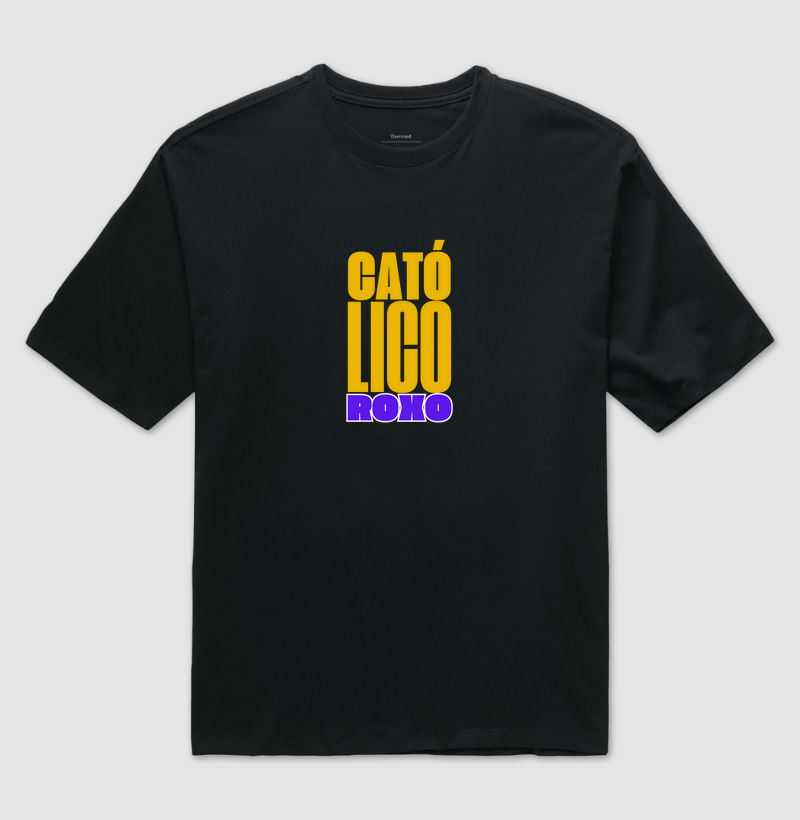 Católico Roxo (Oversized)