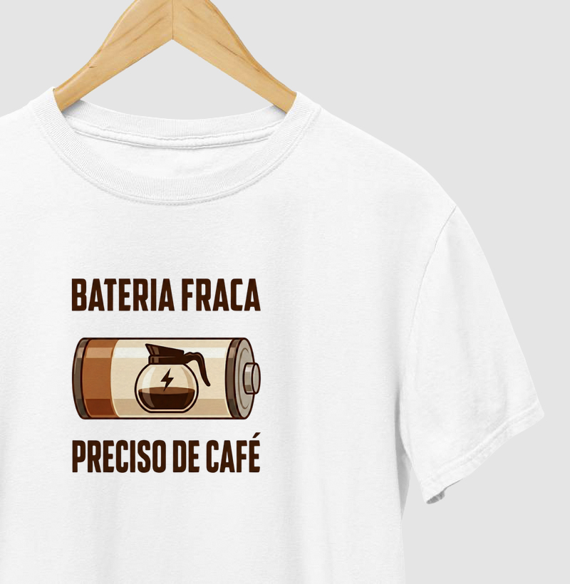 Bateria Fraca, preciso de café