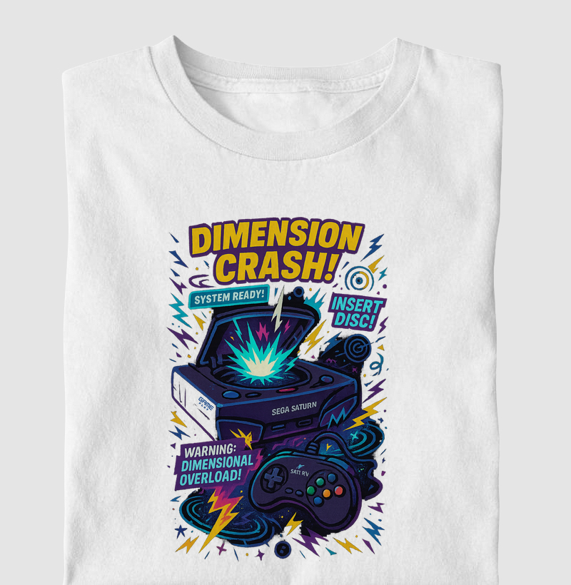 Console Vetor Sega Saturno Dimension Crash