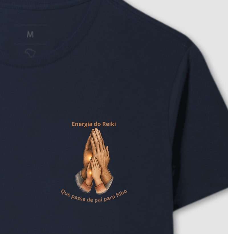 Energia do Reiki que Passa de Pai para Filho - Minimalista