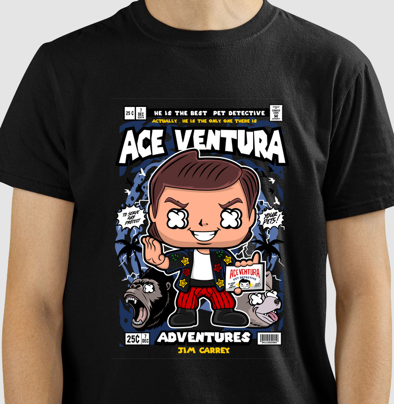 Camiseta Ace Ventura