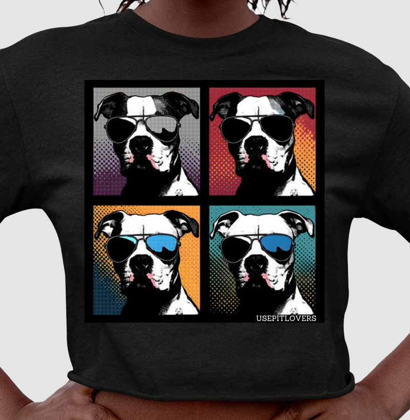 Pit bulls pop art 
