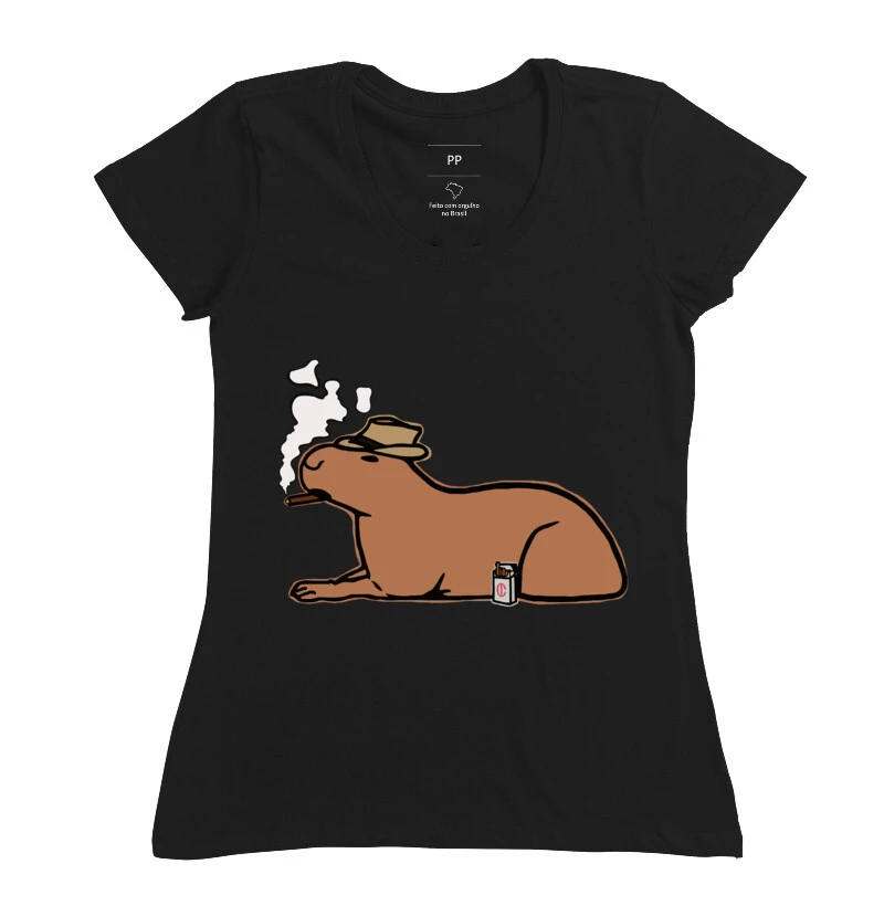 Capivara Relaxante Colorida