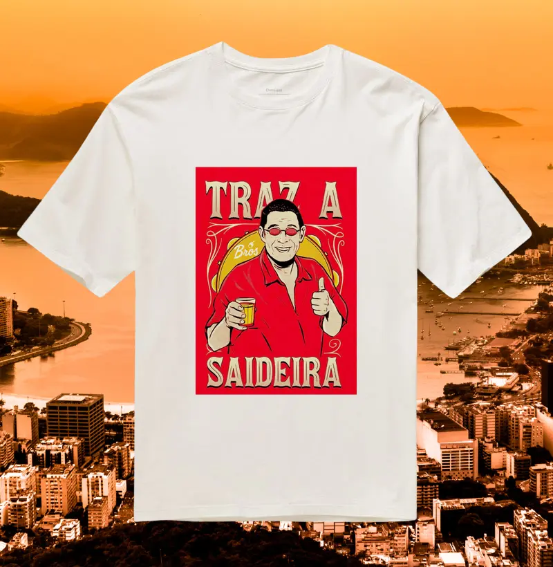 Camiseta  Oversized Brós SAIDEIRA