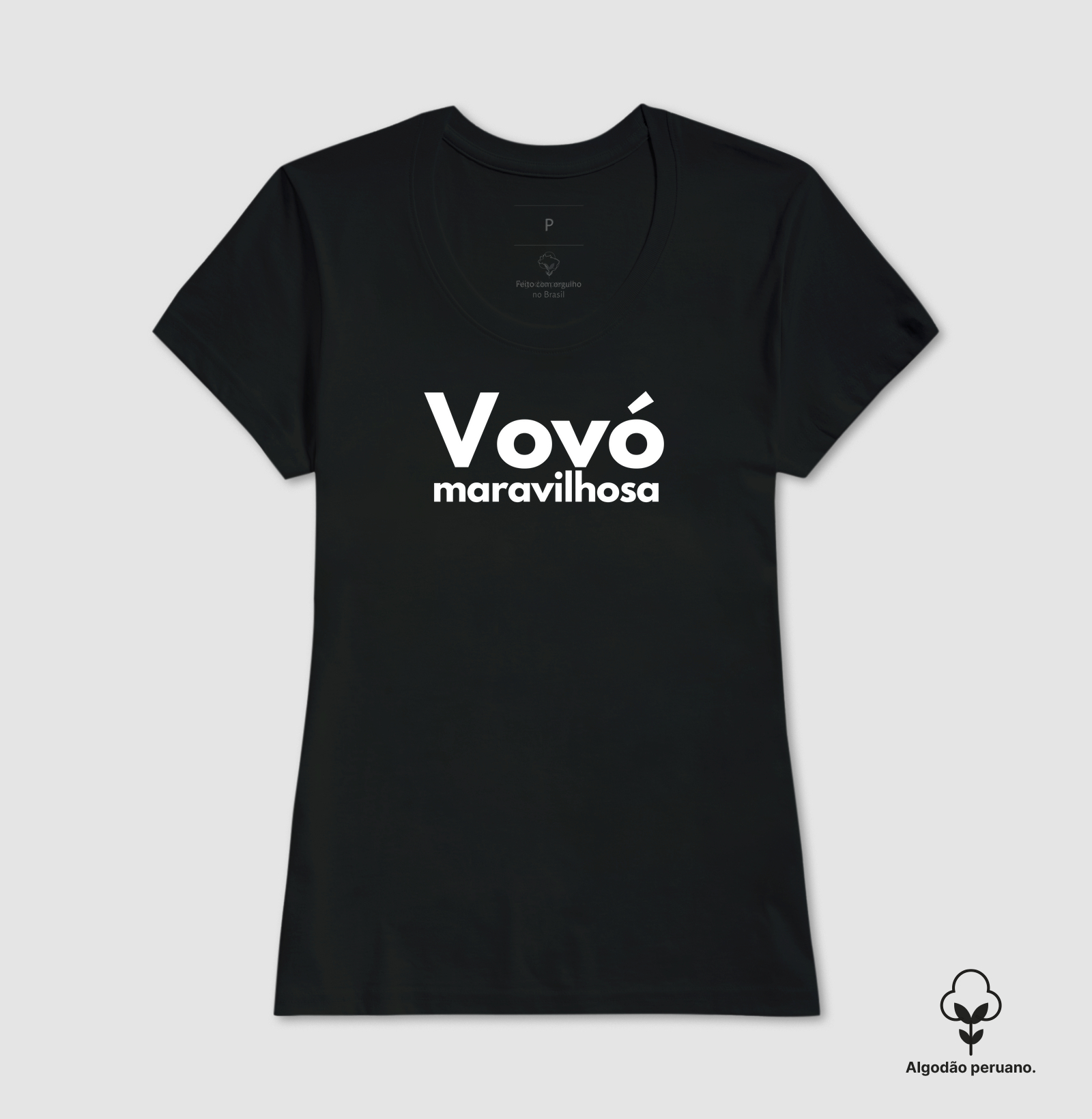 Vovó maravilhosa (algodão peruano)