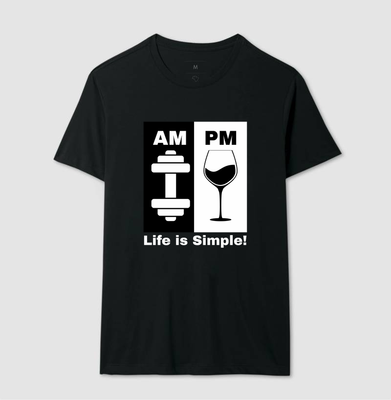 Camiseta Life is Simple