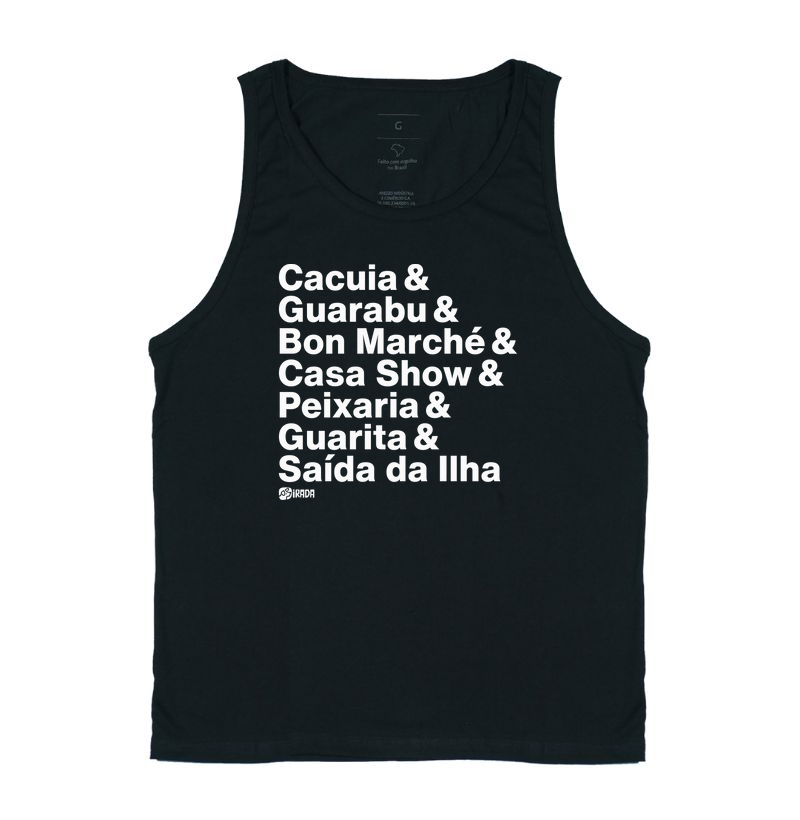 Cacuia, Guarabu, Bon Marché, Casa Show, Peixaria, Guarita, Saída da Ilha
