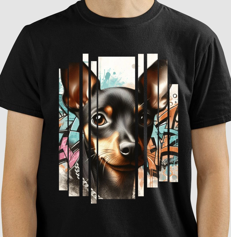 Camiseta Pinscher boladão 3!