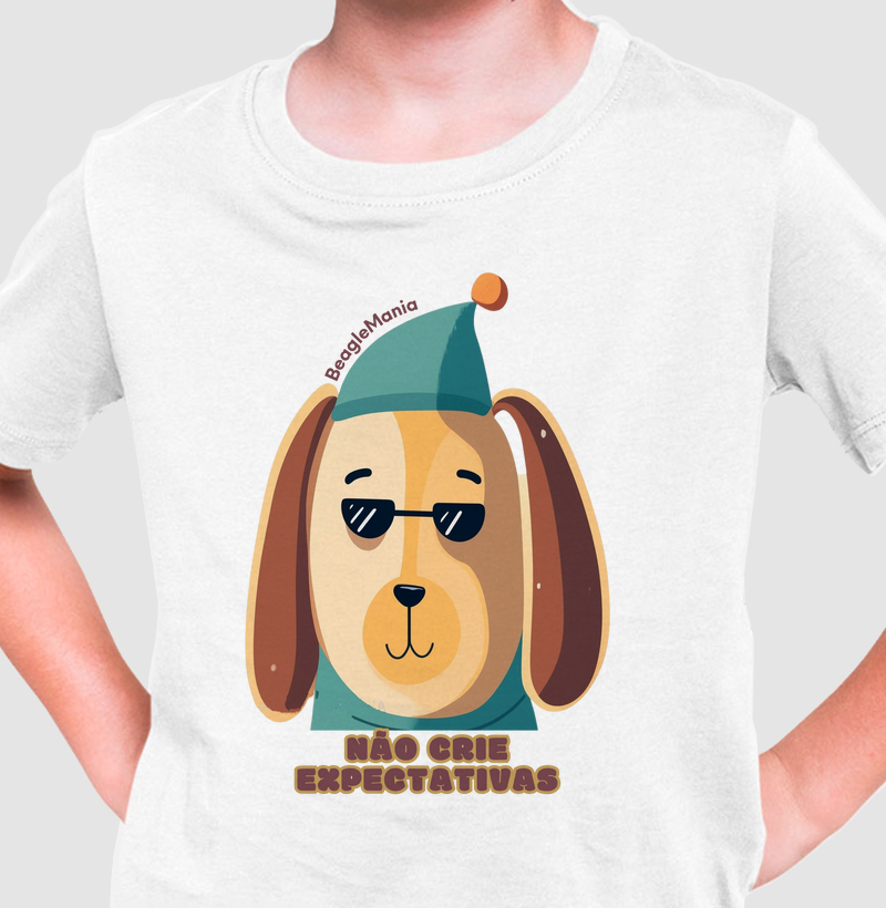 Não Crie Expectativas BeagleMania Kids