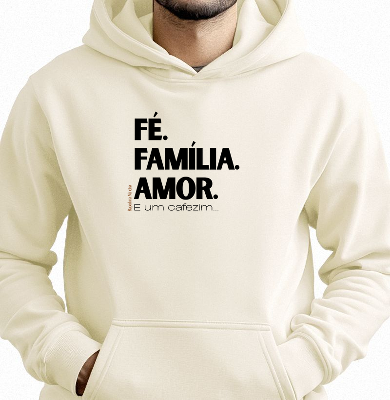 Fé. Família. Amor. E um cafezim...