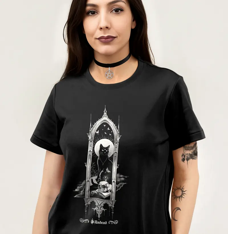 Camiseta - Black cat