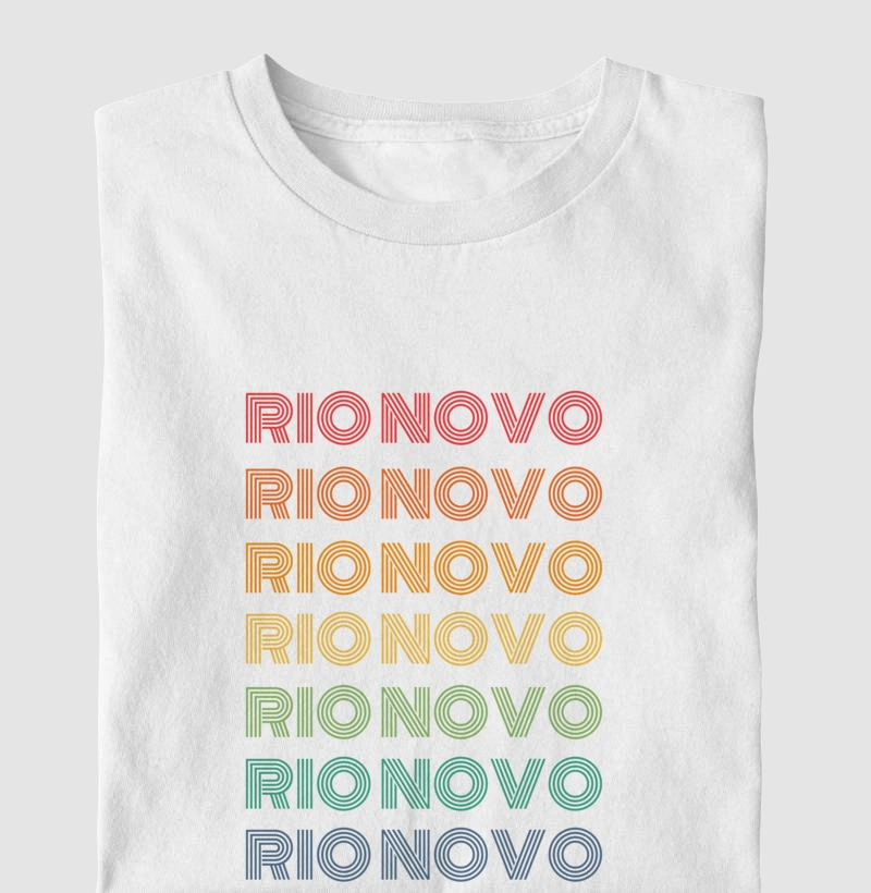 Rio Novo Letreiro Retrô