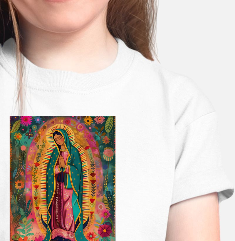 Infantil - Guadalupe em flores