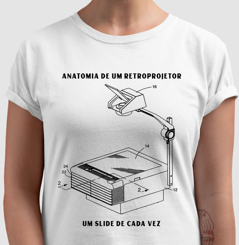 Camiseta Reserva Ink Anatomia de um Retroprojetor