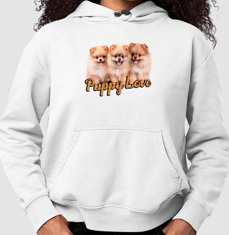 Moletom Pomerania Puppy Love