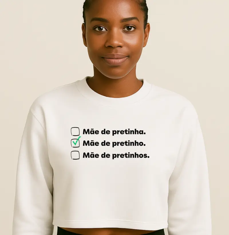 Mãe de pretinho