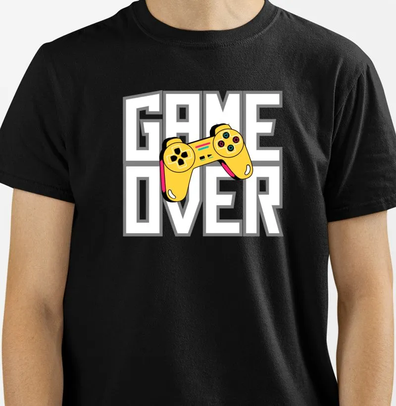 Camiseta - Gamer Over