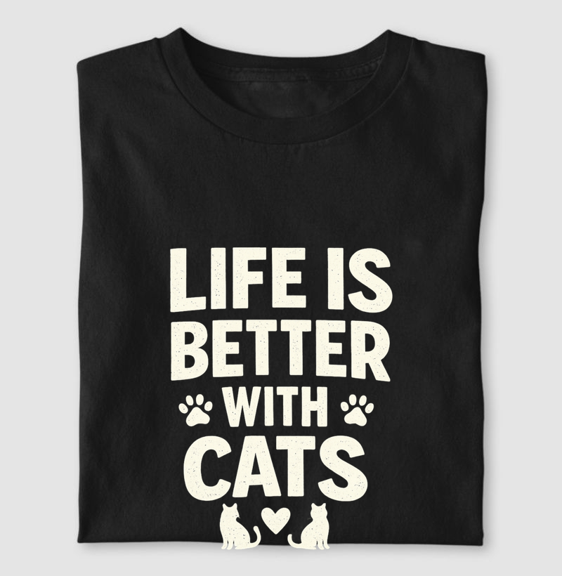 A Vida é Melhor com Gatos