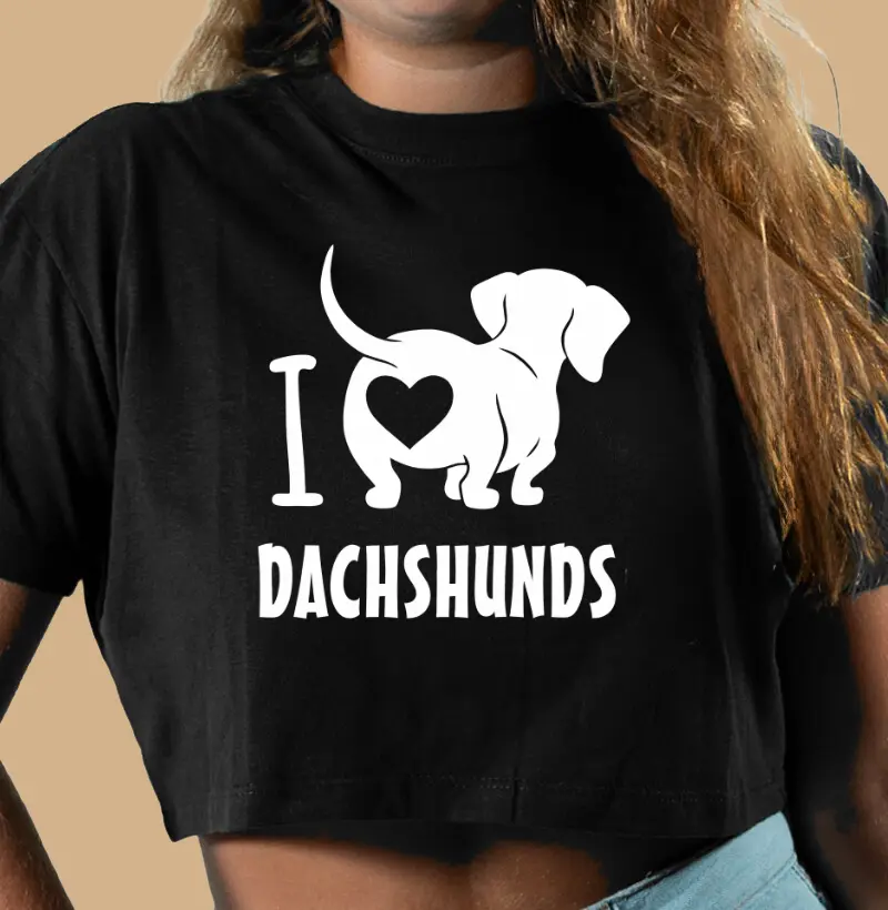 [Cropped] I LOVE DACHSHUND