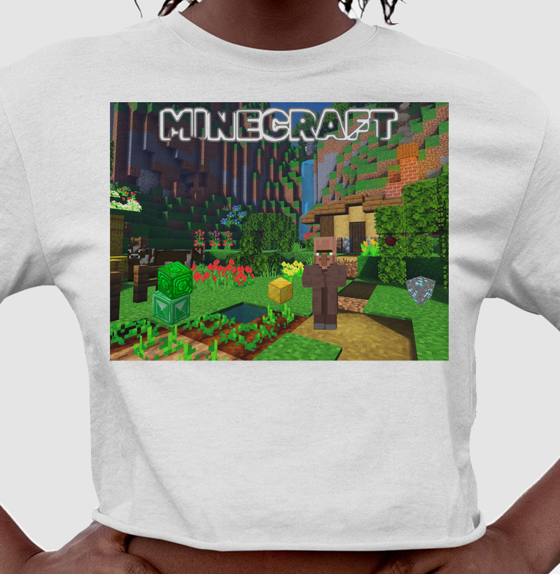 Cropped Minecraft