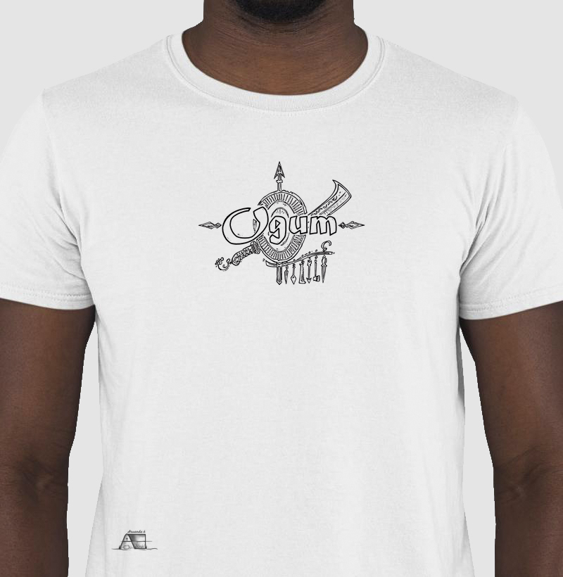Camiseta Ferramenta de Ogum – O Senhor das Batalhas