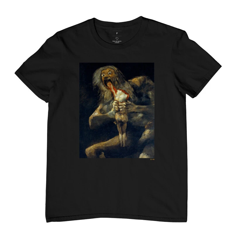 Saturno devorando seu filho - Francisco de Goya