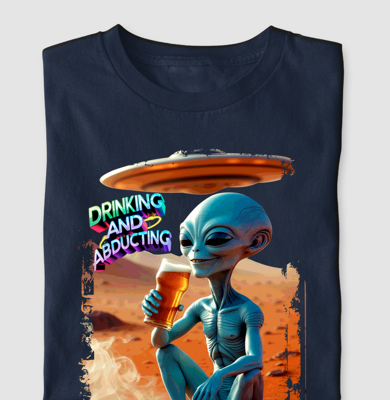 Camiseta ET e Cerveja