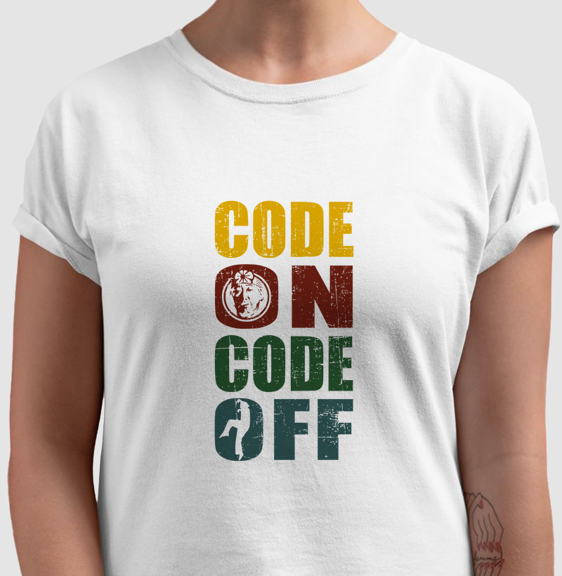 Code on code off - light