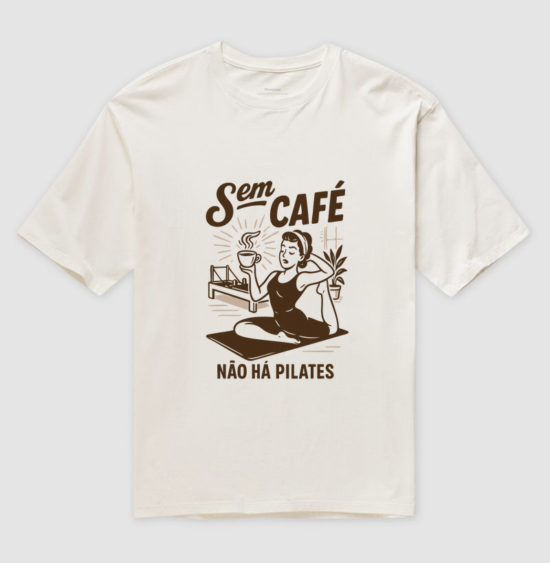 Sem café não há pilates.