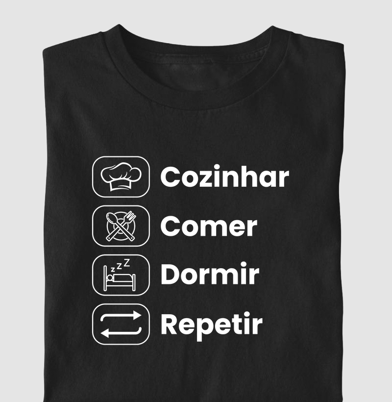 Cozinhar, comer, dormir e repetir (GAS)