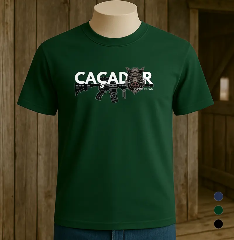 Camiseta Caçador BU - guns