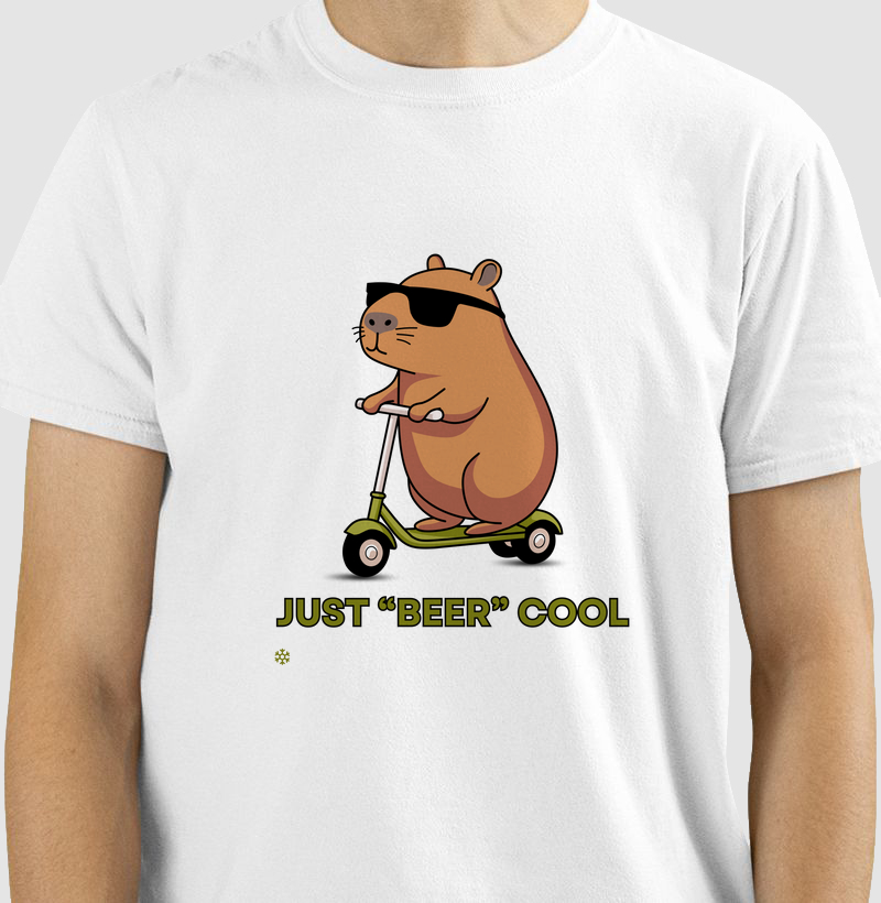 Camiseta Just Beer Cool