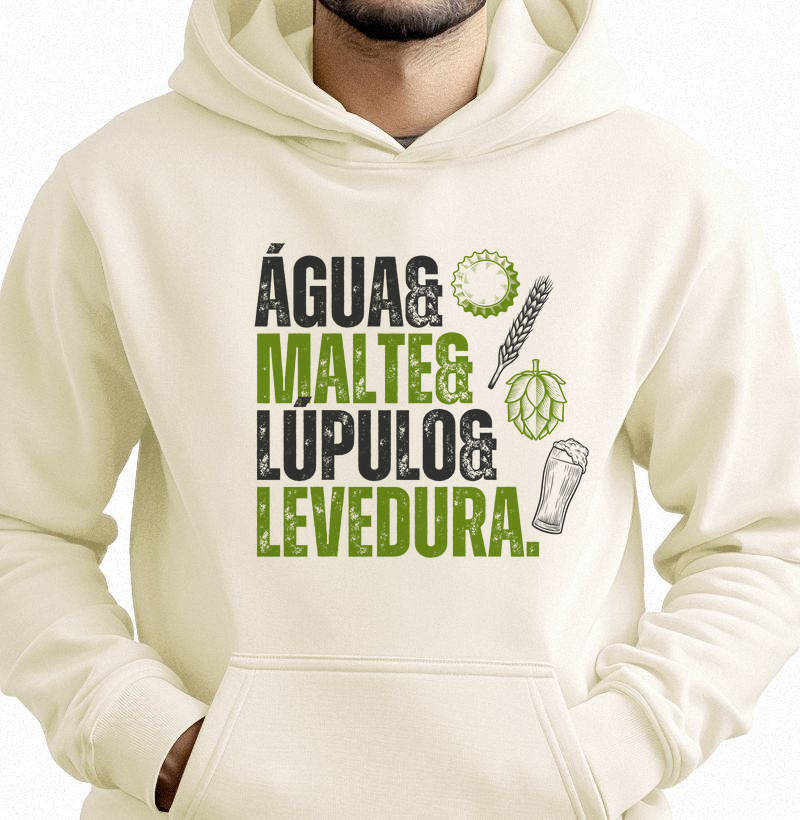 Moletom Água & Malte - verde