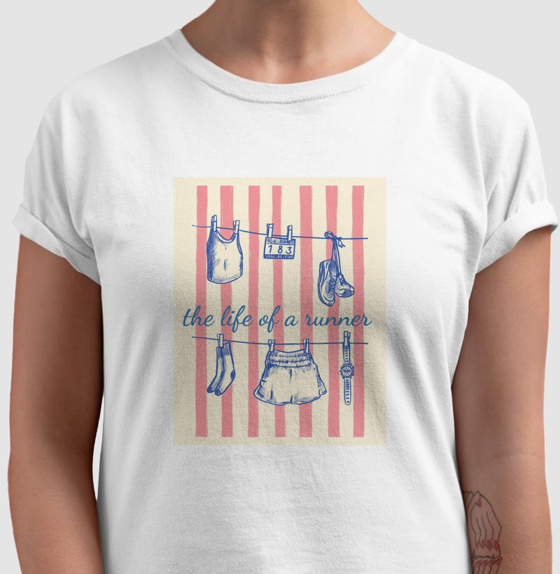 Camiseta The Life of a Runner