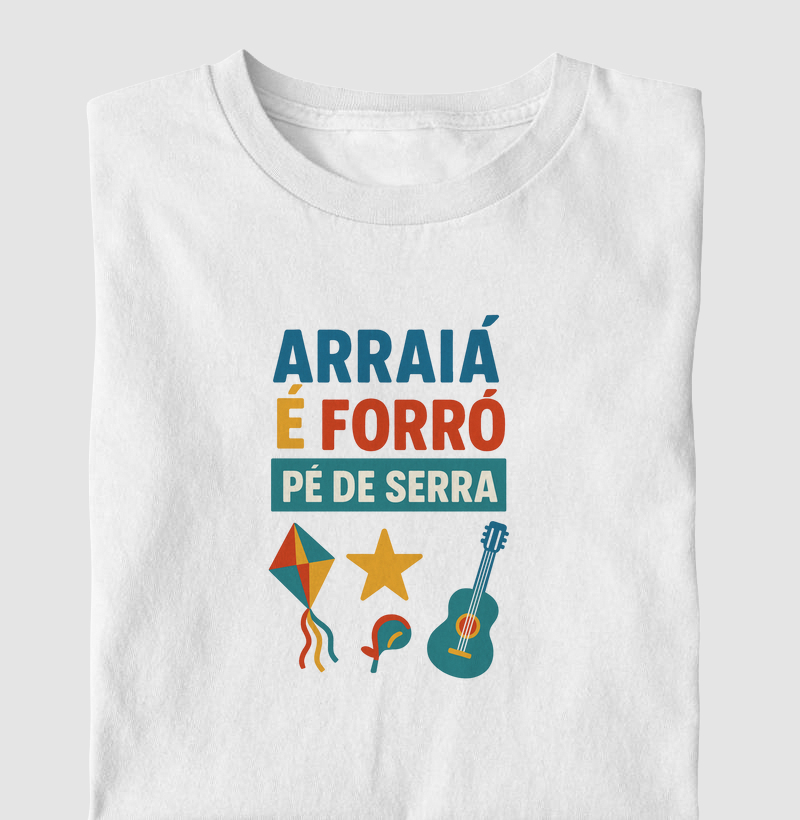 Arraiá é forró pé de serra!