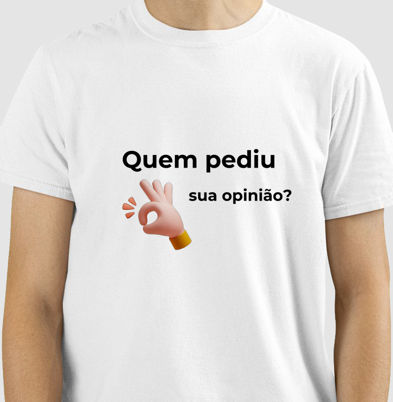 QUEM PEDIU ?