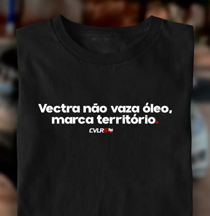 Vectra não vaza óleo, marca território.