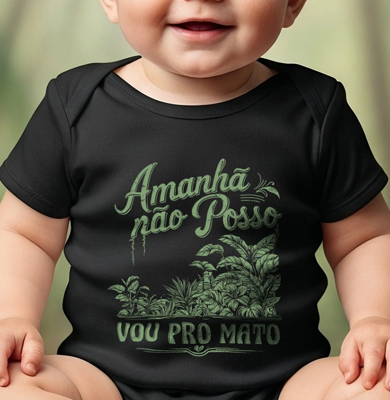 Amanhã não posso, vou pro mato.